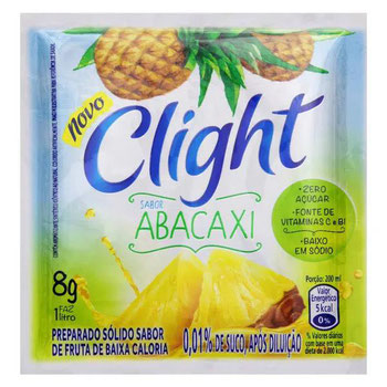 REFRESCO CLIGHT ABACAXI 8G