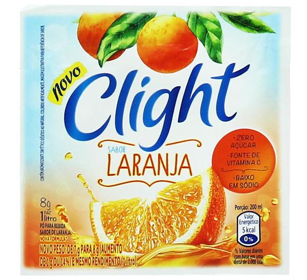 REFRESCO CLIGHT LARANJA 8G