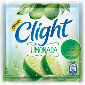 Refresco Em Pó Clight Limonada 8gr