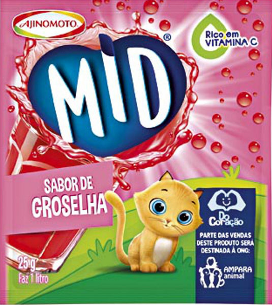 REFRESCO DE FRUTA MID GROSELHA 25G