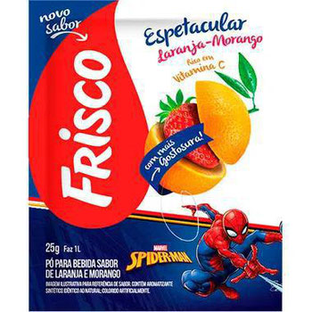 REFRESCO FRISCO LARANJA-MORANGO 25G