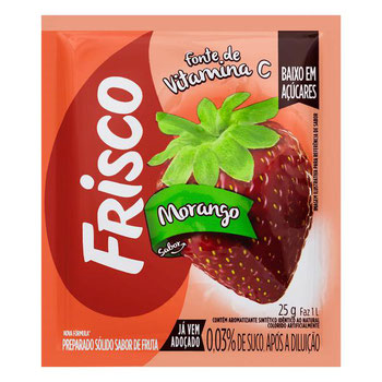 REFRESCO FRISCO MORANGO 25G