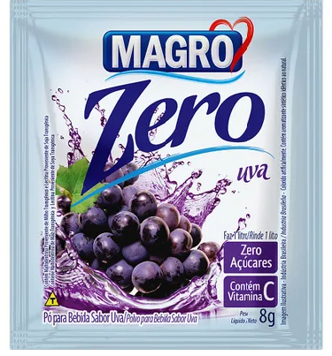 REFRESCO MAGRO ZERO UVA 8G