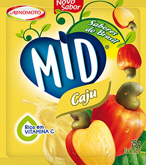 REFRESCO MID CAJU 25G
