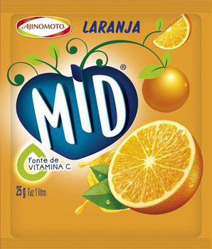 Suco Mid Laranja 25gr