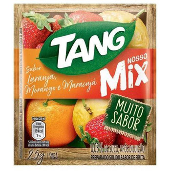 Refresco Po Tang 25gr Laranja Morango Maracujá