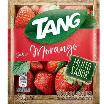 Refresco Em Pó Tang Morango 25gr