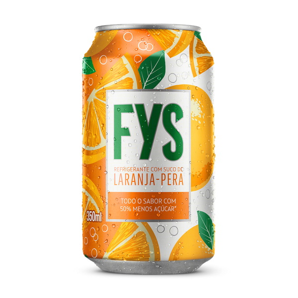 REFRIG.FYS 350ML LARANJA