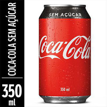 Refrigerante Coca-cola Sem Açúcar 350ml