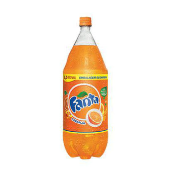 REFRIGERANTE FANTA LARANJA PET 2,5L