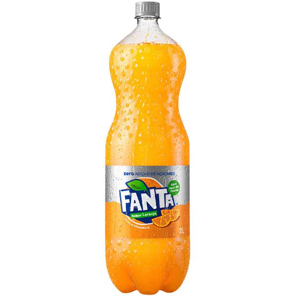 REFRIGERANTE FANTA LARANJA ZERO PET 2L