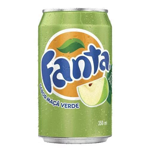 REFRIGERANTE FANTA MAÇÃ VERDE LATA 350ML