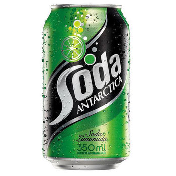 REFRIGERANTE SODA LIMONADA LATA 350ML