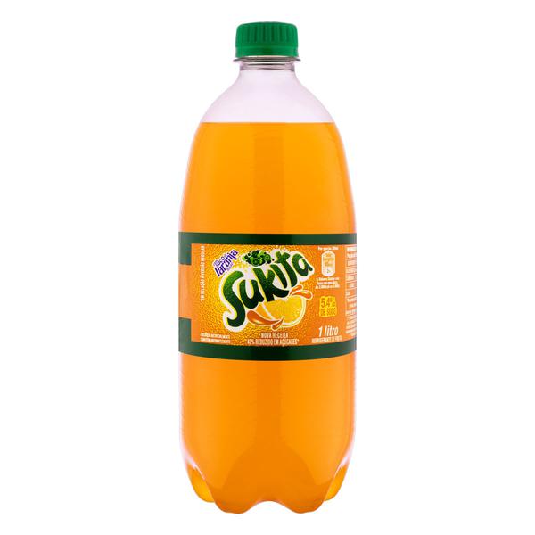 REFRIGERANTE SUKITA LARANJA PET 1L