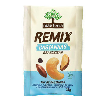 REMIX CASTANHAS BRAS  MAE TERRA 25G