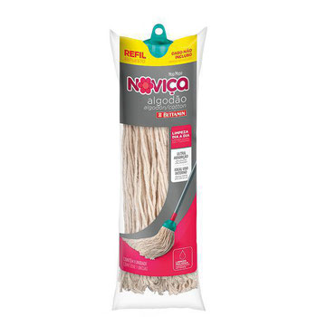 RODO MOP ESFREGAO ZIG ZAG ALGODAO REFIL UND
