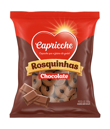 ROSQUINHA CHOCOLATE CAPRICCHE 300G