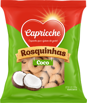 ROSQUINHA COCO CAPRICCHE 300G