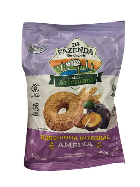 ROSQUINHA INT BIOSOFT AMEIXA PRETA 150G
