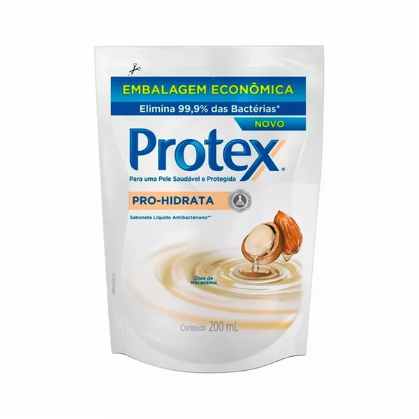 Sabonete Líquido Macadâmia Protex 200ml Refil