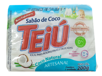 SABAO BARRA TEIU COCO NATURAL 200G