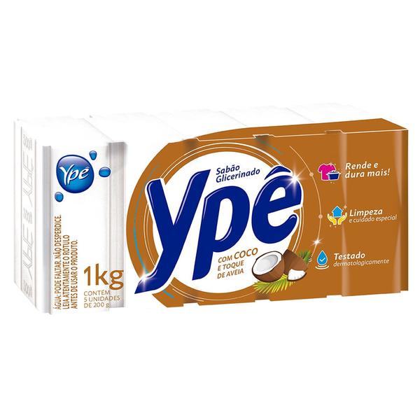 SABAO BARRA YPE COCO TOQUE AVEIA 1KG C/5UND