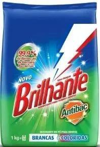 Sabão Pó Brilhante 1kg Antibactericida