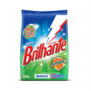 SABAO EM PO BRILHANTE ANTIBAC SACHE 500G