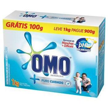 SABAO EM PO OMO PURO CUIDADO L1KG P900G