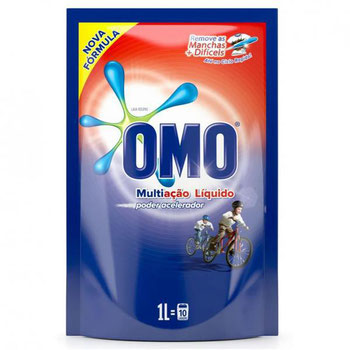 Lava Roupas Omo Lavagem Perfeita Refil 900ml
