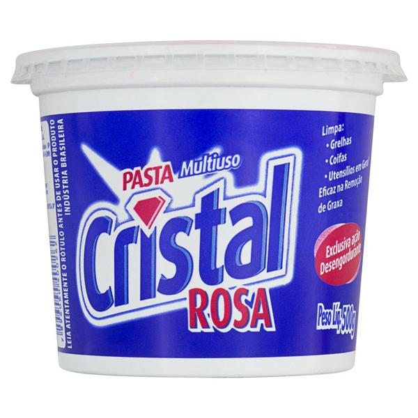 SABAO PASTA CRISTAL URCA ROSA 500G