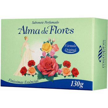 SABONETE ALMA FLORES ESSENCIAS 130G