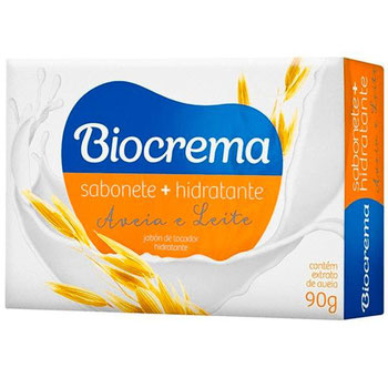 SABONETE BIO CREMA LEITE AVEIA 90G