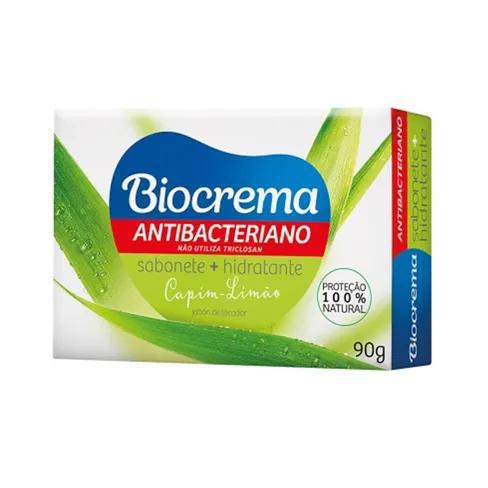 SABONETE BIOCREMA ANTIBACTERIANO CAPIM LIMAO 90G