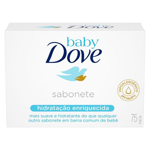SABONETE DOVE BABY HIDRATACAO ENRIQUECIDA 75G