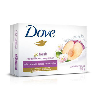 Sabonete Em Barra Dove Go Fresh Reequilíbrio 90gr