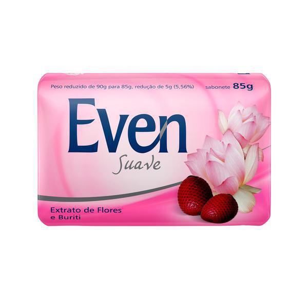 SABONETE EVEN SUAVE ALOE EXTRATO/BURITI 85G