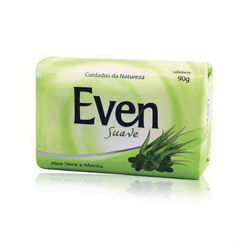 SABONETE EVEN SUAVE ALOE VERA/MENTA 85G