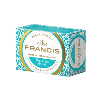 Sabonete Em Barra Francis Clássico Azul 90gr