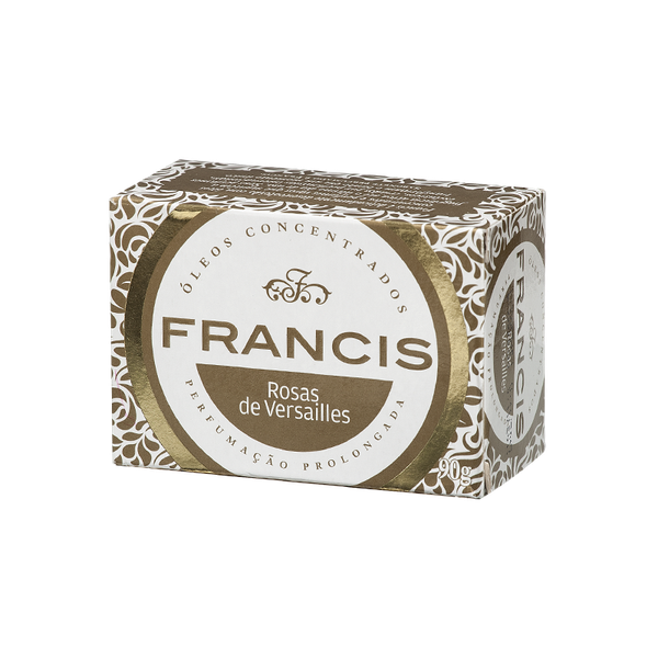 SABONETE FRANCIS BRANCO ROSAS VERSAILLES 90G