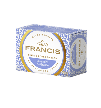 SABONETE FRANCIS LILAS ROSAS LUXEMBURGO 90G