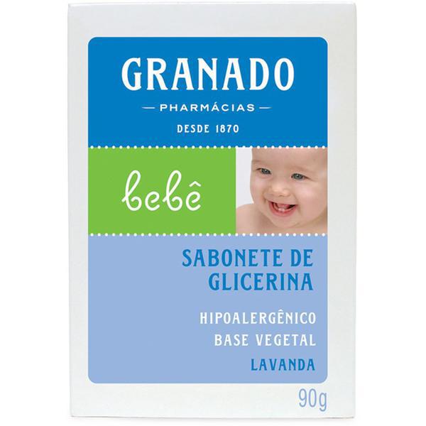 SABONETE GRANADO BEBE LAVANDA 90G