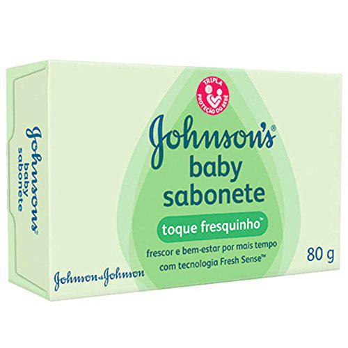 SABONETE JHONSONS BABY TOQUE FRESCO 80G