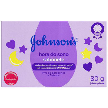 SABONETE JOHNSONS BABY HORA SONO 80G