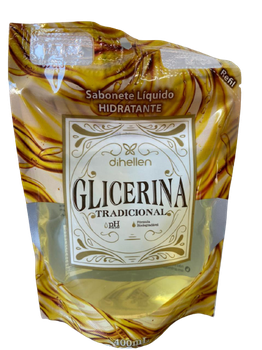 SABONETE LÍQUIDO DIHELLEN 400ML GLICERINA