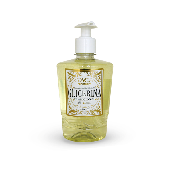 SABONETE LÍQUIDO DIHELLEN 420ML GLICERINA