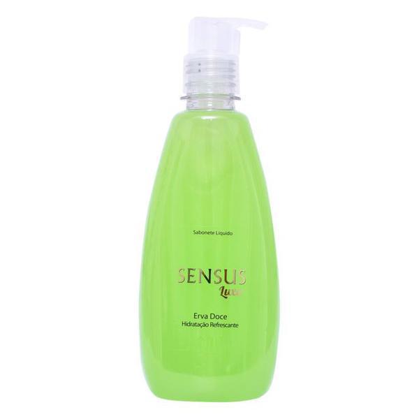 SABONETE LÍQUIDO SENSUS 220ML REFIL ERVA DOCE