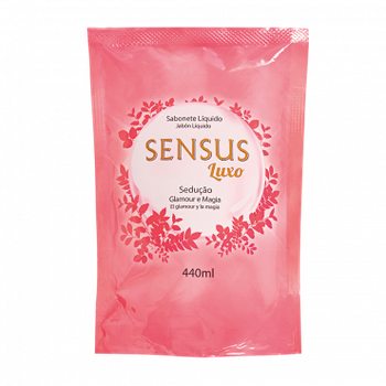 SABONETE LÍQUIDO SENSUS 440ML REFIL SEDUÇÃO