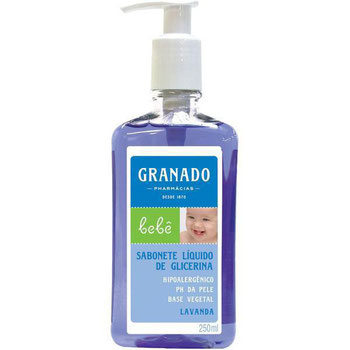 SABONETE LIQ GRANADO BEBE LAVANDA 250ML