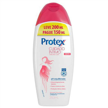Sabonete Líquido ÍNtimo Protex Delicate Care Leve 200ml Pague 150ml